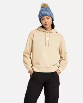 Женская толстовка с капюшоном из махровой ткани Timberland, бежевый