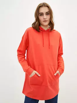 Женская толстовка с капюшоном, однотонная хлопковая толстовка с длинным рукавом LCWAIKIKI Classic