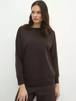 Женская толстовка с круглым вырезом и длинными рукавами LCWAIKIKI Classic