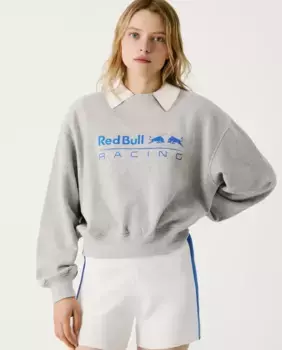 Женская толстовка с круглым вырезом и логотипом Pepe Jeans, серый