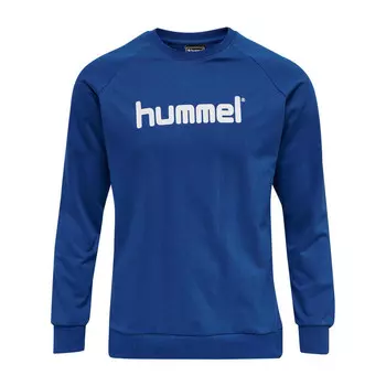 Женская толстовка с логотипом Hmlgo для мультиспорта HUMMEL, цвет blau