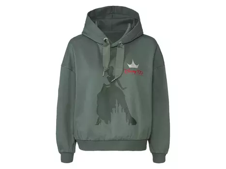 Женская толстовка с мотивом Disney и хлопком, зеленый