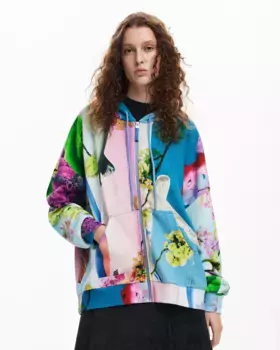 Женская толстовка с принтом M Christian Lacroix Desigual, мультиколор