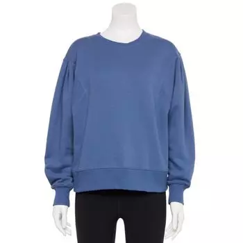 Женская толстовка с рукавами-фонариками Sonoma Goods For Life, цвет denim flare