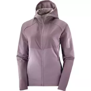 Женская толстовка Salomon Runlife Hoodie W, цвет Berenjena