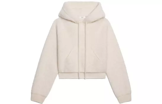 Женская толстовка SS22 цвета экрю CELINE, Ecru