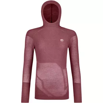 Женская толстовка Thermovent из мериноса Ortovox, красный