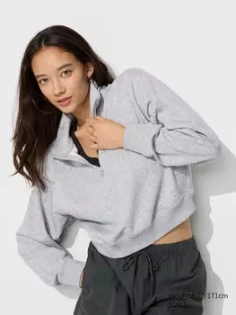 Женская толстовка Uniqlo, цвет 03 серый