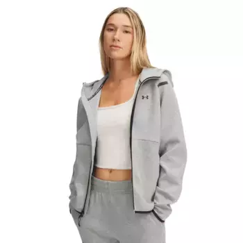 Женская толстовка Unstoppable Fleece FZ Under Armour, зеленый