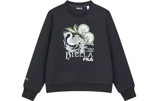 Женская толстовка V&a X, цвет черный как смоль Fila