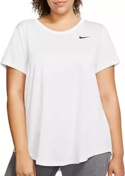 Женская тренировочная футболка Nike Dri-FIT Legend, белый