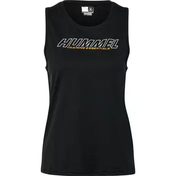 Женская тренировочная майка Hmlte Confident с контролем влажности HUMMEL, цвет schwarz
