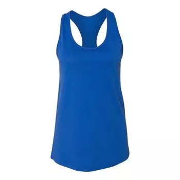 Женская трикотажная майка Bella + Canvas с гоночной спиной Bella+Canvas, цвет True Royal