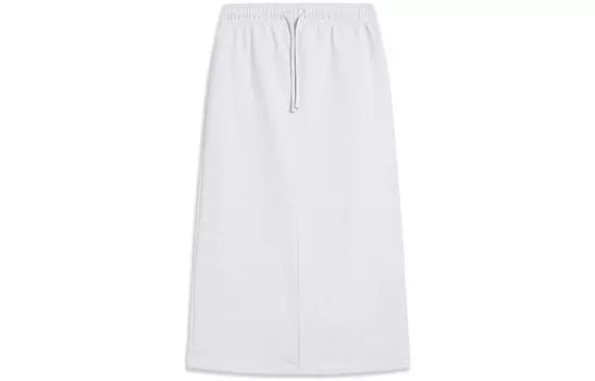 Женская трикотажная юбка LiNing Sports Fashion Collection, цвет «лесной серый»