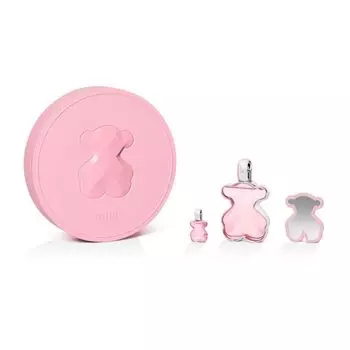 Женская туалетная вода Cofre LoveMe Eau de Parfum con Espejo Tous, EDP 90 ml + EDP 4,5 ml + Espejo