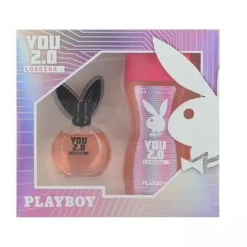 Женская туалетная вода Cofre Women For You 2.0 Eau de Toilette Playboy, EDT 40 ml + Gel de Ducha 250 ml