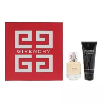 Женская туалетная вода Givenchy L'interdit 2 Piece Gift Set: Eau de Toilette 50ml - Body Lotion 75ml