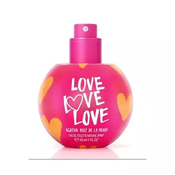 Женская туалетная вода Love Love Bubble EDT Agatha Ruiz De La Prada, 30 ml
