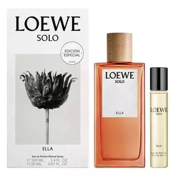 Женская туалетная вода Solo Loewe Ella Estuche Loewe, EDP 100 ml + EDP 20 ml