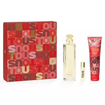 Женская туалетная вода Tous Eau de Parfum cofre para mujer color letters Tous, EDP 90 ml + Body Lotion 150 ml + Mini