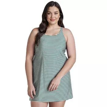 Женская туника для плавания Lexi Tankini Upf 50+ Calypsa LLC, цвет Dark Jade Bay