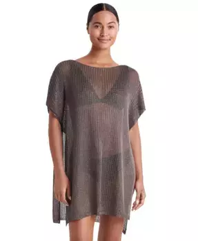 Женская туника-накидка Lagoon Cover-Up Mimi Flamingo, серый