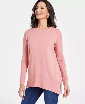 Женская туника с боковой шлицей I.N.C. International Concepts, оранжевый