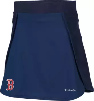 Женская юбка Columbia Boston Red Sox Omni-Wick Up Next, темно-синий