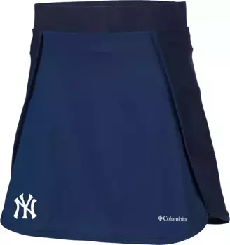 Женская юбка Columbia New York Yankees Omni-Wick Up Next, темно-синий