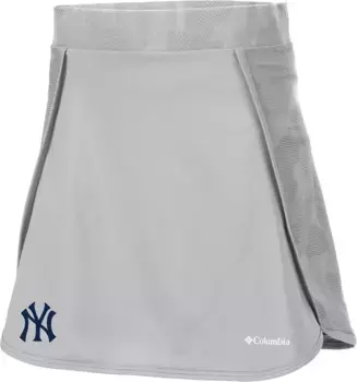 Женская юбка Columbia New York Yankees Omni-Wick Up Next, серый