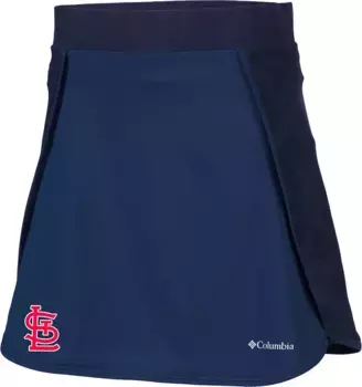 Женская юбка Columbia St. Louis Cardinals Omni-Wick Up Next, темно-синий