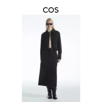 Женская юбка Cos с высокой талией, черный