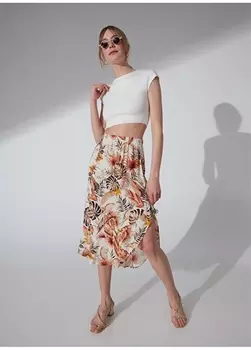 Женская юбка цвета экрю NGSTYLE