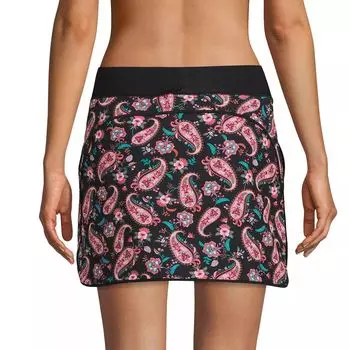 Женская юбка для плавания Lands' End Comfort с поясом UPF 50 Lands' End