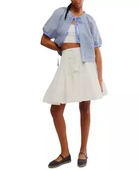 Женская юбка Many Layers Free People, белый