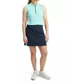 Женская юбка-шорты Brook Stripe в темно-синем цвете Abacus Sportswear US