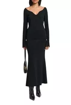 Женская юбка Soft Shape черного цвета DOROTHEE SCHUMACHER