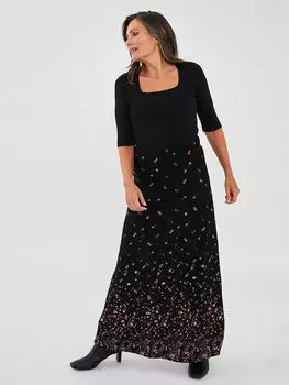 Женская юбка трапециевидной формы с эластичной резинкой на талии LCW Grace