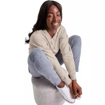 Женская укороченная флисовая толстовка Hanes Hanes