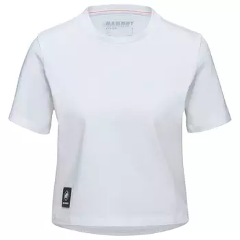 Женская укороченная футболка Massone с нашивкой Mammut Massone T-Shirt Cropped Patch, белый
