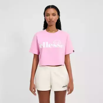 Женская укороченная футболка Silo Ellesse, цвет Rosa