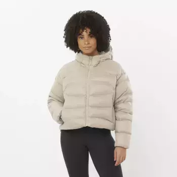 Женская укороченная куртка Salomon Outline Novelty, коричневый