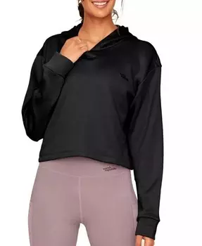 Женская укороченная толстовка Earth Republic Myah Adore Me, черный