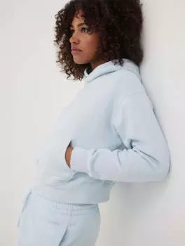 Женская укороченная толстовка Hart Eco-Fleece Bench., цвет ice blue