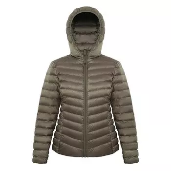 Женская ультралегкая складная куртка-пуховик Rokka&Rolla, цвет Olive