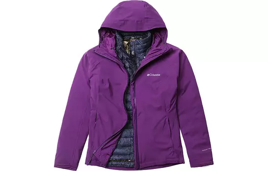 Женская уличная куртка Columbia, фиолетовый