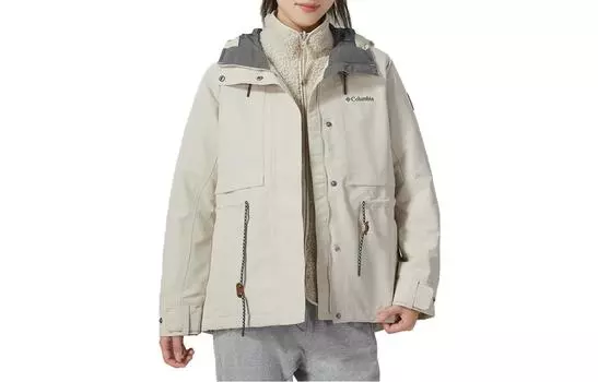 Женская уличная куртка Columbia, молочный