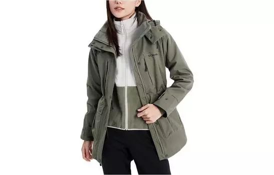 Женская уличная куртка Columbia, Зеленый