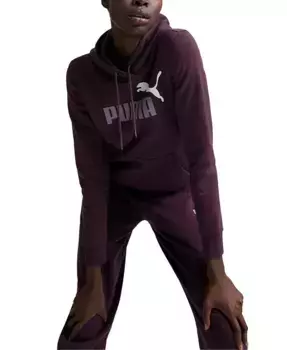 Женская утепленная худи Essential+ с логотипом Puma, фиолетовый
