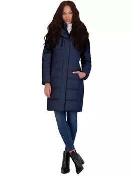 Женская утепленная куртка-пуховик Casey Vegan Tahari, цвет Galaxy